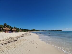 Playa 88 - rated one of the best beaches in Playa del Carmen for its easy access and cleanliness