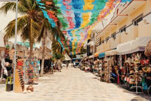 Qunita Avenida (in this picture) is a favorite when it comes to the best things to do in Playa del Carmen